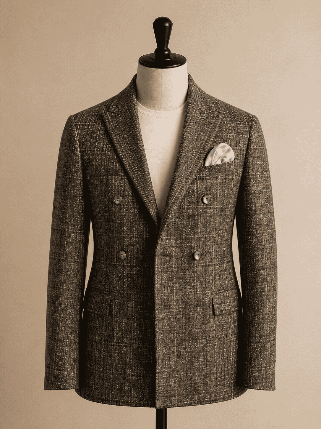Kenton Taormina Rostkarierte Jacke