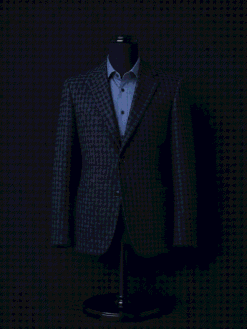 Kenton Trend Wollmantel in Blau