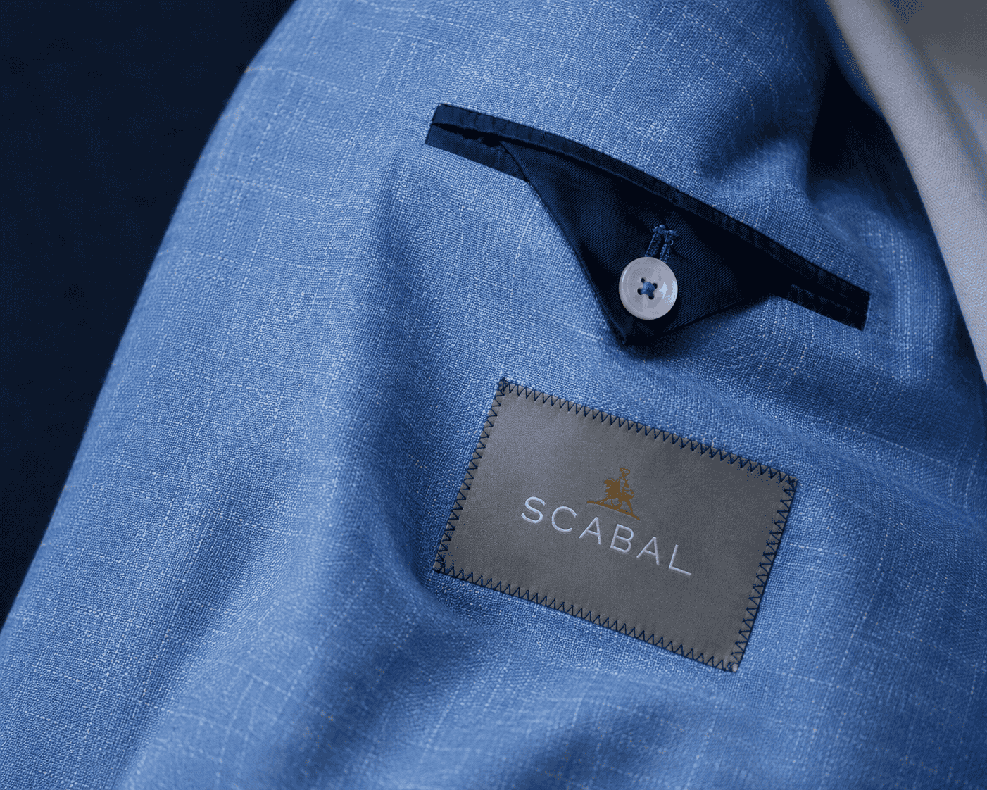 Soho Amalfi Trend Jacke in Hellblau – Bild 3