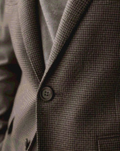 Alternative view of Soho Freestyle Jacke in Mittelbraun – Mikrokaromuster