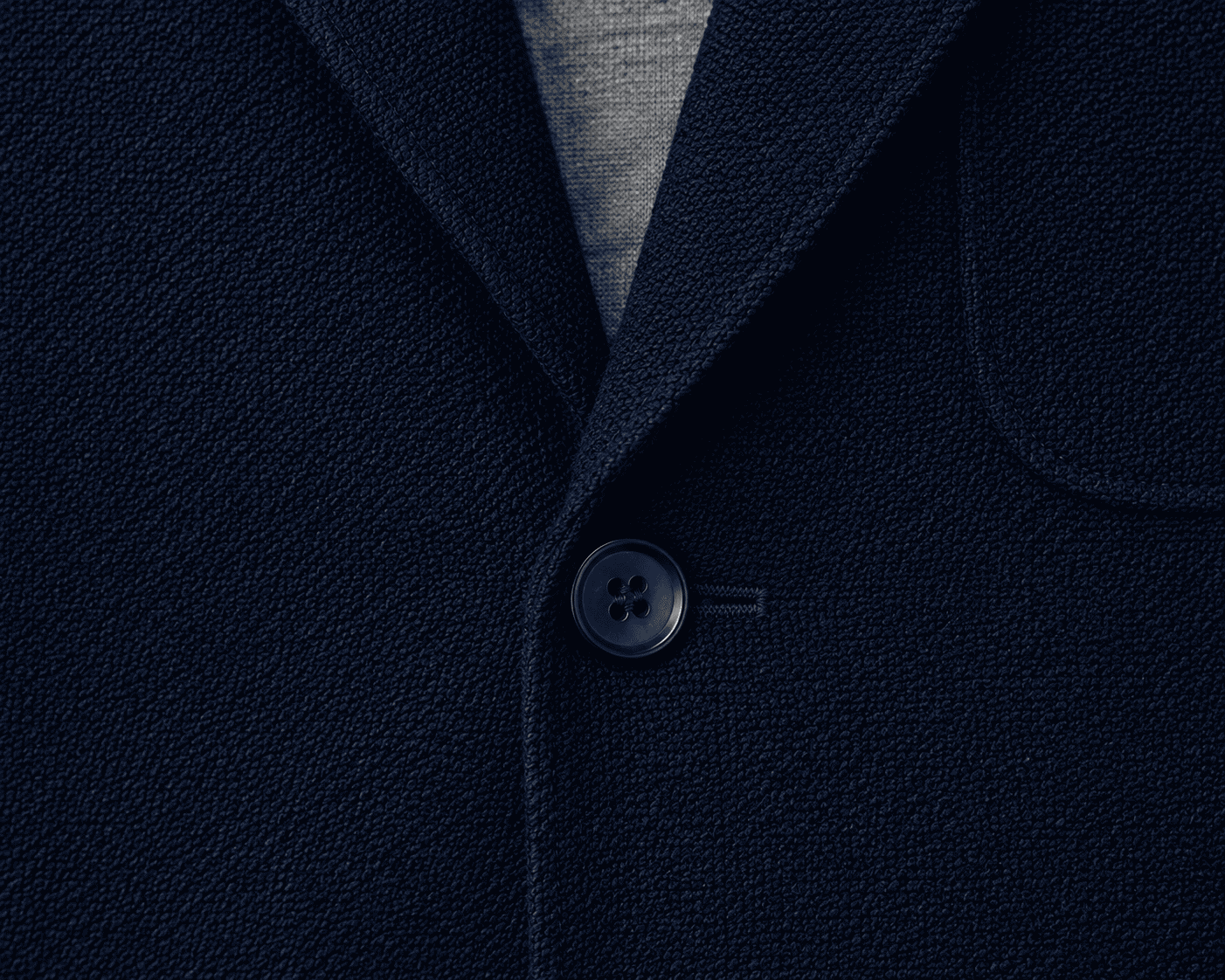 Soho Trend Wolljacke in Blau – Bild 2